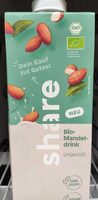 Bio-Mandeldrink ungesüßt