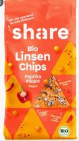 Bio Linsen Chips Paprika Pikant