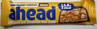 Salted Peanut Caramel Vegan Low Sugar Chocolate Bar
