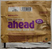 White Crazy Hazel Wafer Bar