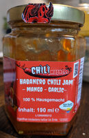 Habanero Chili Jam - Mango - Garlic