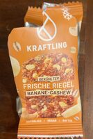 Gekühlter Frische Riegel Banane-Cashew