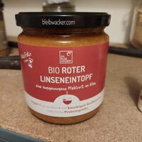 Roter Linseneintopf Bio