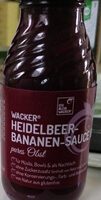 Smoothie-Bowl Heidelbeer-Banane Bio
