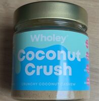Coconut crush 4260582961038 Cashew-Kokoscreme mit Kokosraspeln und Mandelstückchen