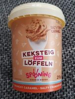 Keksteig zum Löffeln Salty Crunchy Caramel