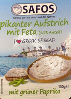Pikanter Aufstrich mit Feta