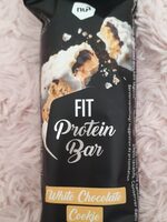 Fit protein bar-white chocolate cookie.