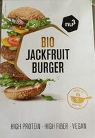 Nu3 bio jackfruit burger