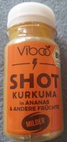 Shot Kurkuma in Ananas