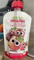 Freche Freunde - Apfel, Pfirsich, Erdbeere & Rote Traube
