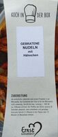 Gebratene Nudeln mit Hähnchen