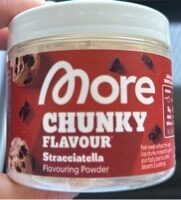 Chunky flavor straciatella