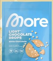 Light Schoko Drops Weiss