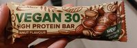 Vegan 30 High Protein Bar Peanut Flavour