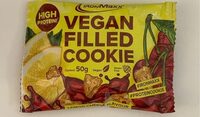 Vegan filled cookie