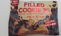 Filled cookie 25 poppy chocolate