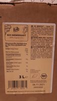 Organic ginger juice