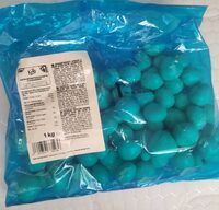 Pralline al lampone coperte di cioccolato bianco