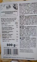 Framboises enrobées de chocolat blanc