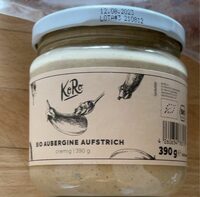 Tartinade d’Aubergines Bio