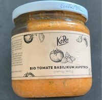 Bio Tomate Basiliken Ausstrich