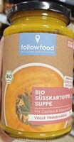 Süsskartoffel Suppe mit Cashew & Kokosmilch