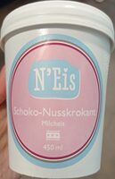 Schoko-Nusskrokant Milcheis