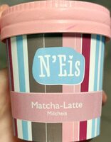 Matcha latte Milcheis