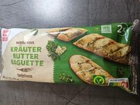 Kräuterbutterbaguette