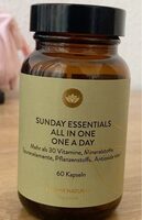 Sunday essentials all in one a day