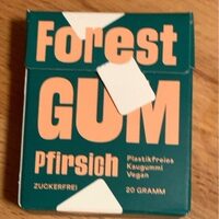 Pfirsich Kaugummi