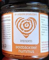 Goldbäckiger Hummus