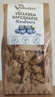 Volkorn Haferkekse Blaubeere