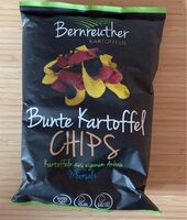 Bunte Kartoffel Chips