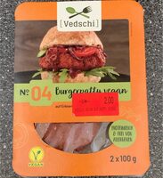 No4 Burger Patty Vegan
