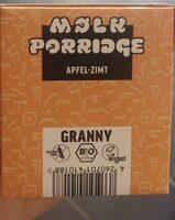 Porridge pomme cannelle