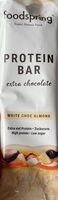 White choc almond protein bar