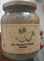 Purée de poires bio