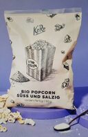 Bio popcorn session und salzig