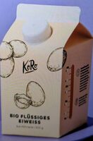 Blanc d'oeuf liquide bio