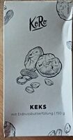 Keks mit Erdnussbutterfüllung