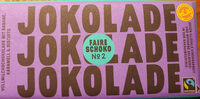Faire Schoko No2 Jokolade