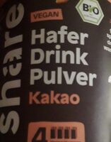 Haferdrinkpulver Kakao