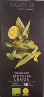 Matcha lemon white cocoa bar