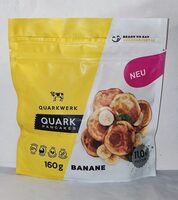 Quark-Pfannkuchen mit Banane