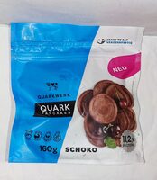 Quark-Pfannkuchen mit Kakao