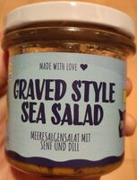 Graved style sea salad