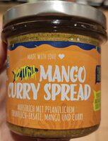 No tuna mango curry spread