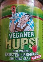 Leberkäse mit Paprika, vegan